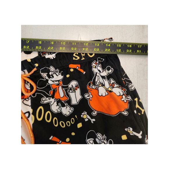 Disney Halloween Mickey Minnie Pluto Pajama Pants SZ Medium Women's - Picture 4 of 6